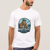 Bigfoot Rods Keep Calm And Fish On T-shirt (Voorkant)