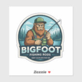 Bigfoot Rods Keep Calm Fish On Sticker (Vel)