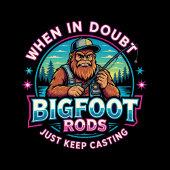 Bigfoot Rods When Your In Doubt Sticker