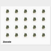 Bigfoot Ronde Sticker (Vel)