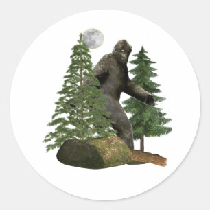 Bigfoot Ronde Sticker