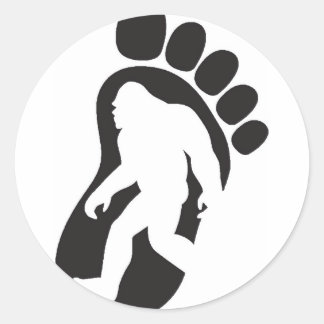 Bigfoot Ronde Sticker