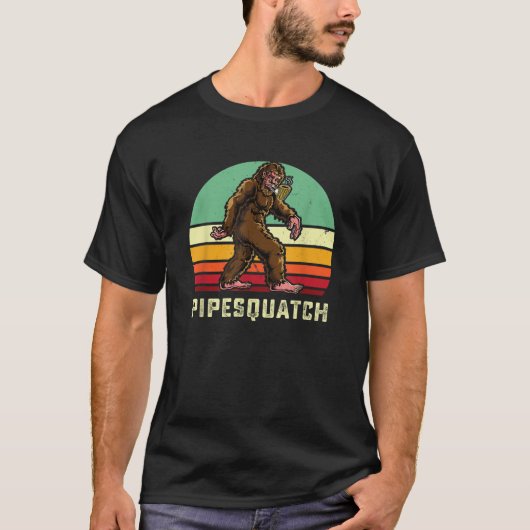 Bigfoot-rookpijp Sasquatch Briar-tabakspijp T-shirt (Voorkant)