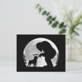 Bigfoot Rottweiler Boop Feestdagenkaart (Staand voorkant)