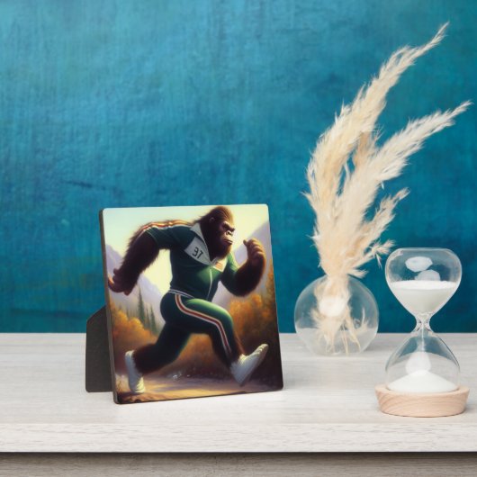 Bigfoot Running Fotoplaat (Insitu)