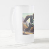 Bigfoot Running Matglas Bierpul (Voorkant links)