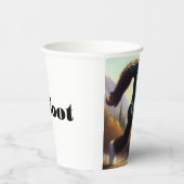 Bigfoot Running Papieren Bekers (Rechts)