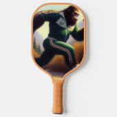 Bigfoot Running Pickleball Paddle (Achterkant)