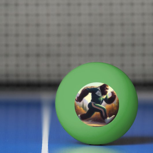Bigfoot Running Pingpongbal (Net)