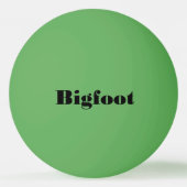 Bigfoot Running Pingpongbal (Achterkant)