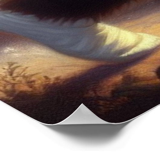 Bigfoot Running Poster (Hoek)