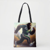 Bigfoot Running Tote Bag (Voorkant)