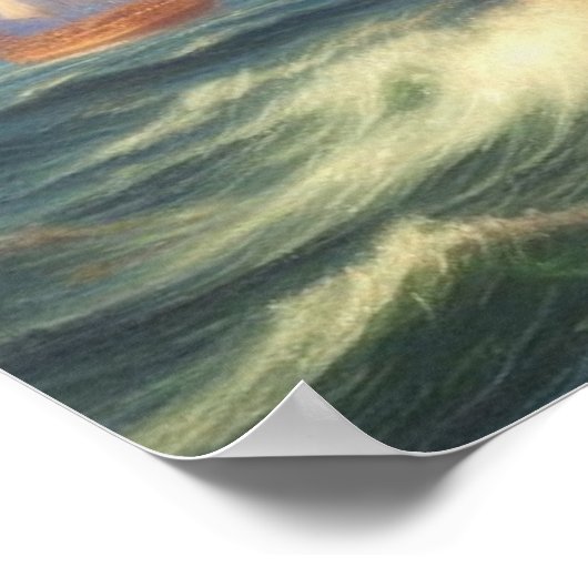 Bigfoot Sailor Poster (Hoek)