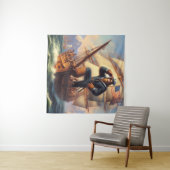 Bigfoot Sailor Wandkleed (In Situ (horizontaal))