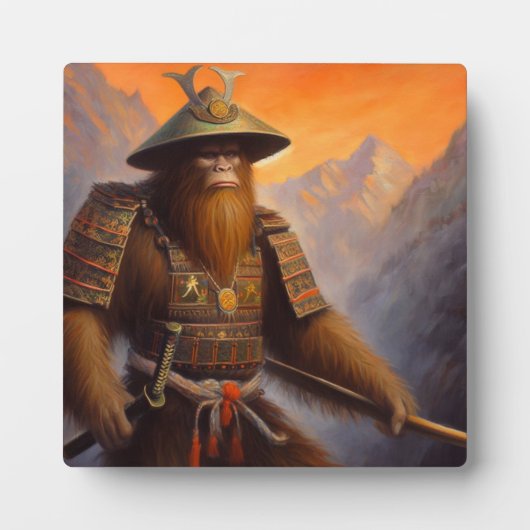 Bigfoot Samurai Fotoplaat (Voorkant)