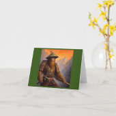 Bigfoot Samurai Kaart (Gele Bloem)