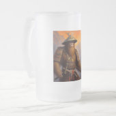 Bigfoot Samurai Matglas Bierpul (Voorkant links)