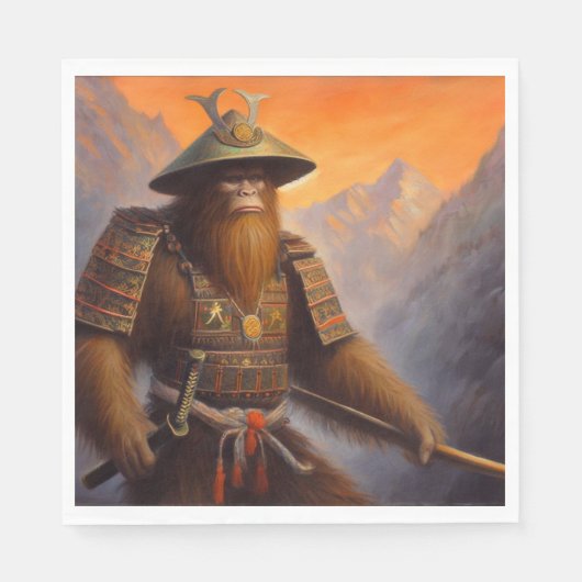 Bigfoot Samurai Servet (Voorkant)
