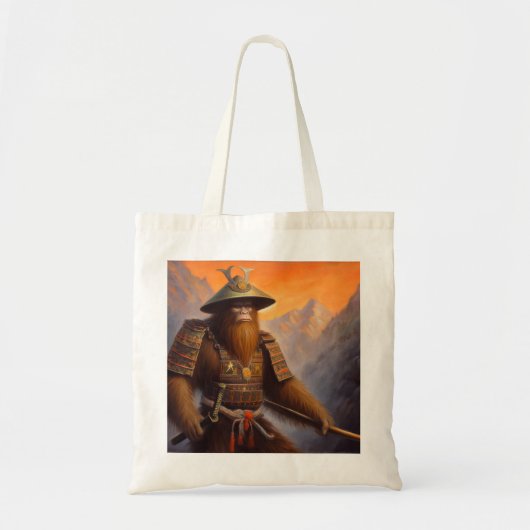 Bigfoot Samurai Tote Bag (Voorkant)