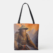 Bigfoot Samurai Tote Bag (Achterkant)
