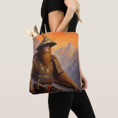 Bigfoot Samurai Tote Bag (Dichtbij)