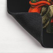 Bigfoot Santa Christmas Tree Rock On Funny Xmas Sa Muismat (Hoek)