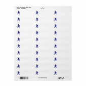 Bigfoot Santa Claus Etiket (Full Sheet)