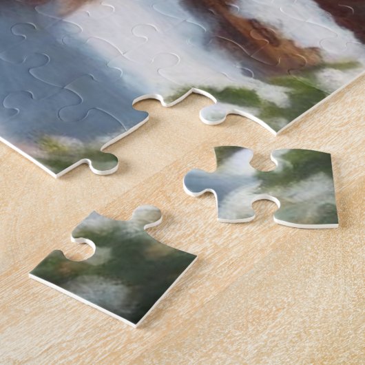 Bigfoot Santa Claus Legpuzzel (Zijkant)