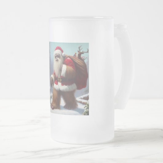 Bigfoot Santa Claus Matglas Bierpul (Voorkant rechts)