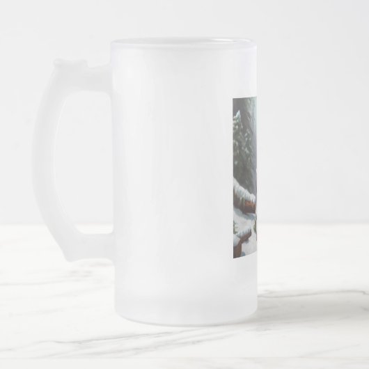 Bigfoot Santa Claus Matglas Bierpul (Links)