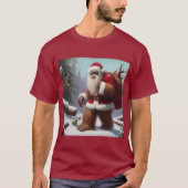 Bigfoot Santa Claus T-shirt (Voorkant)