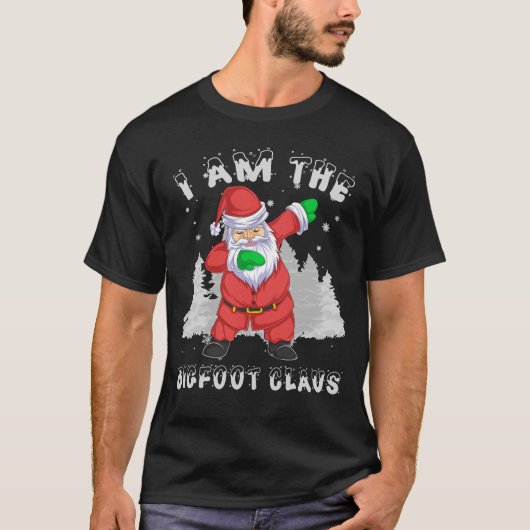 bigfoot santa claus t-shirt (Voorkant)
