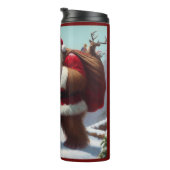 Bigfoot Santa Claus Thermosbeker (Geroteerd rechts)