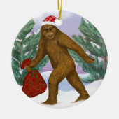 Bigfoot Santa Ornament (Voorkant)
