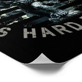 Bigfoot Sasquatch A Legend Like Me Is Hard To Find Poster (Hoek)