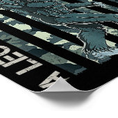 Bigfoot Sasquatch A Legend Like Me Is Hard To Find Poster (Hoek)