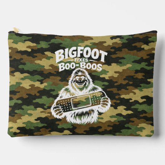 Bigfoot Sasquatch Accessoire Pouch Etui (Voorkant)