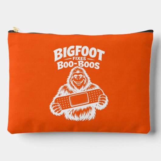 Bigfoot Sasquatch Accessoire Pouch Etui (Voorkant)