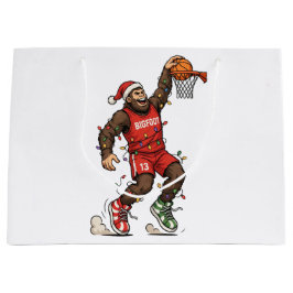 Bigfoot Sasquatch Basketbal Kerstmis 2026 Vakantie Groot Cadeauzakje