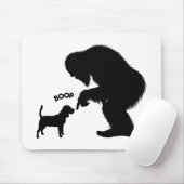 Bigfoot Sasquatch Beagle Nose Boop Muismat (Met muis)