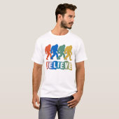Bigfoot Sasquatch Believe T-shirt (Voorkant volledig)