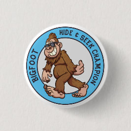 Bigfoot | Sasquatch (bewerkbaar) Button