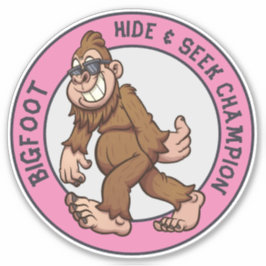Bigfoot | Sasquatch (Bewerkbaar) Sticker