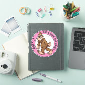 Bigfoot | Sasquatch (Bewerkbaar) Sticker (iPad Cover)