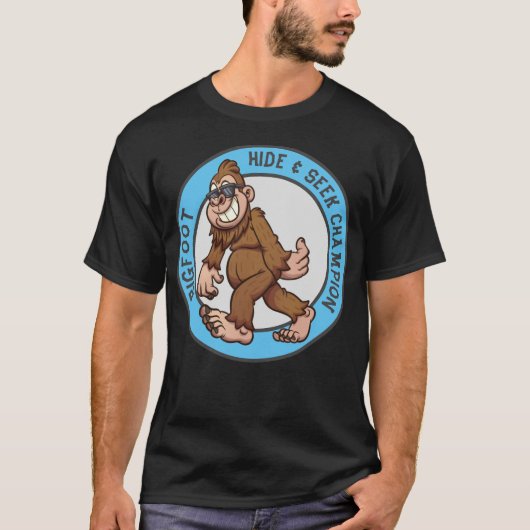 Bigfoot | Sasquatch (bewerkbaar) T-shirt (Voorkant)