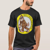 Bigfoot | Sasquatch (bewerkt) T-shirt (Voorkant)
