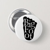 Bigfoot! Sasquatch Big Foot Yeti Ronde Button 5,7 Cm (Voorkant /achterkant)
