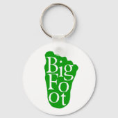 Bigfoot! Sasquatch Big Foot Yeti Sleutelhanger (Voorkant)
