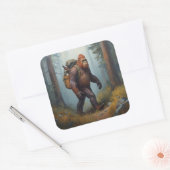 Bigfoot Sasquatch birthday father's day Sticker (Envelop)