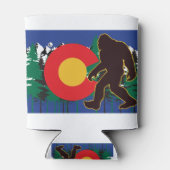 Bigfoot-Sasquatch Blikjeskoeler (Achterkant)